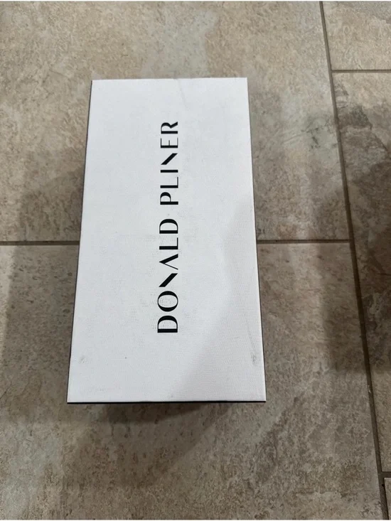 Donald Pliner Fiji Platform Slide Sandals Bronze Size 8 1/2 NEW - Picture 10 of 11